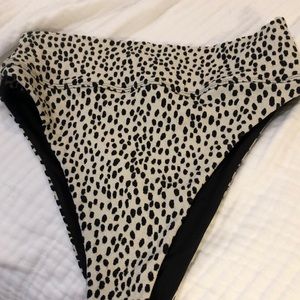 Beach riot high waisted bikini bottom